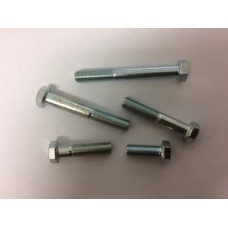 Bolt & Nut 3/8 x 2 UNF Grade 5 Zinc 
