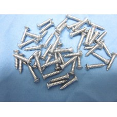 Trim Screws 8g x 3/4" Chrome Plated (pkt 50)